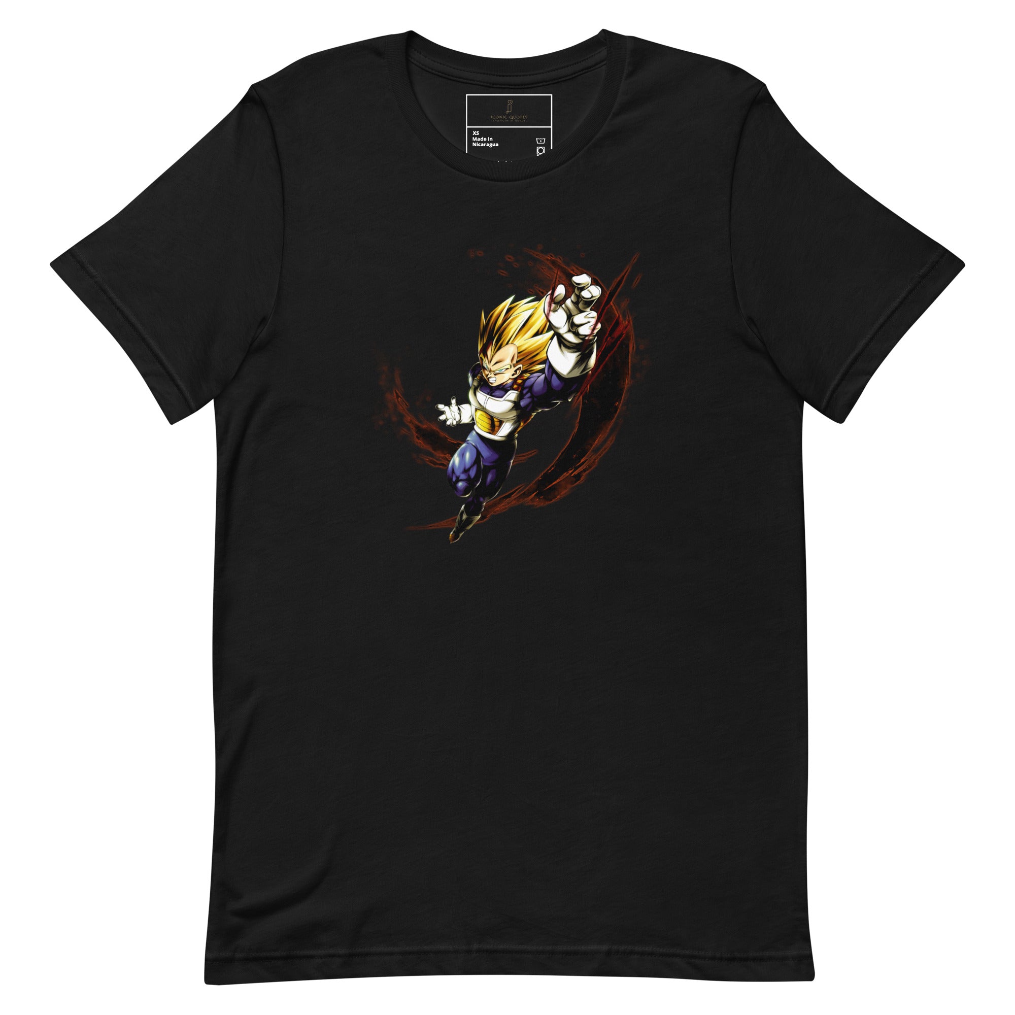 vegeta t-shirt - Iconic quotes