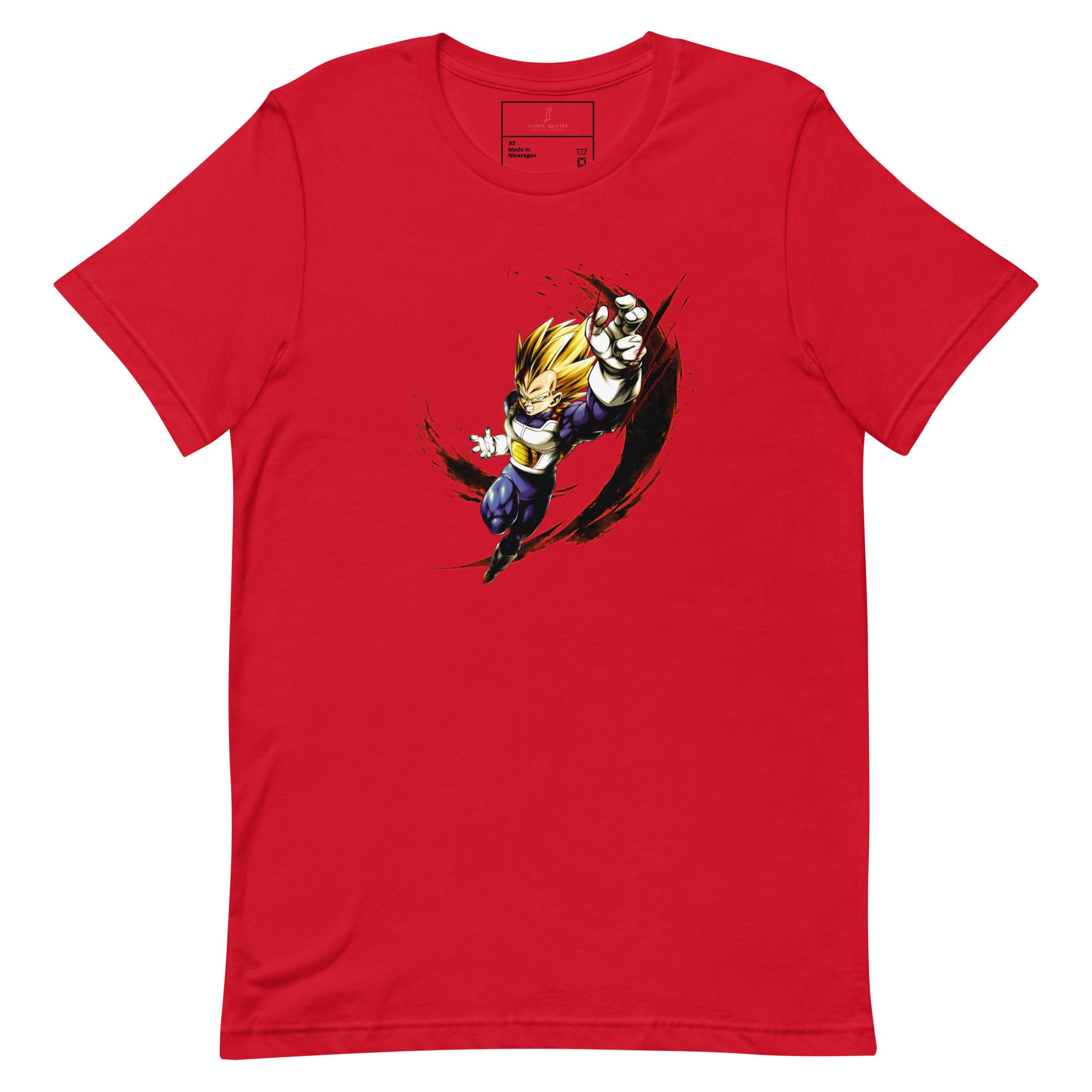 vegeta t-shirt - Iconic quotes