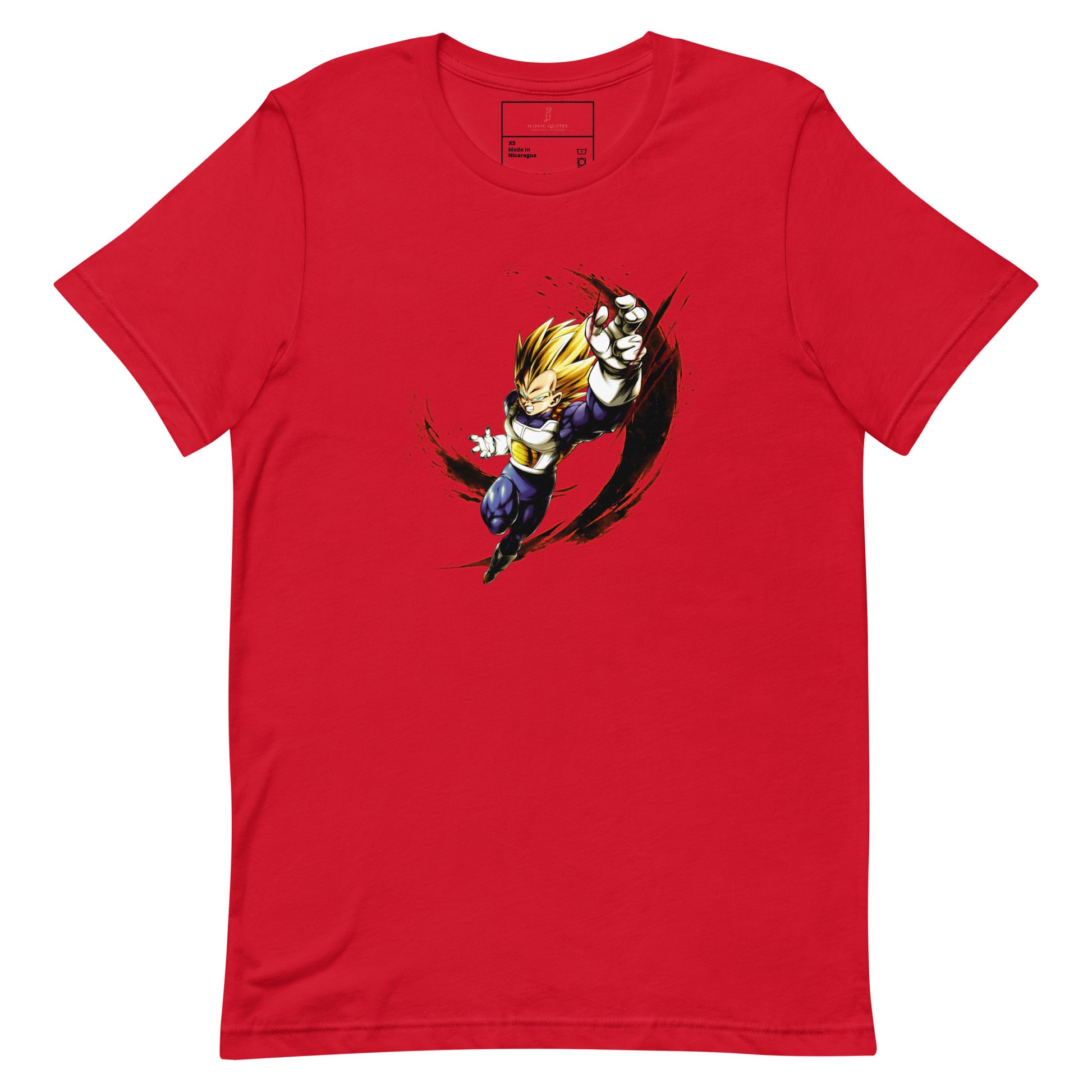 vegeta t-shirt - Iconic quotes
