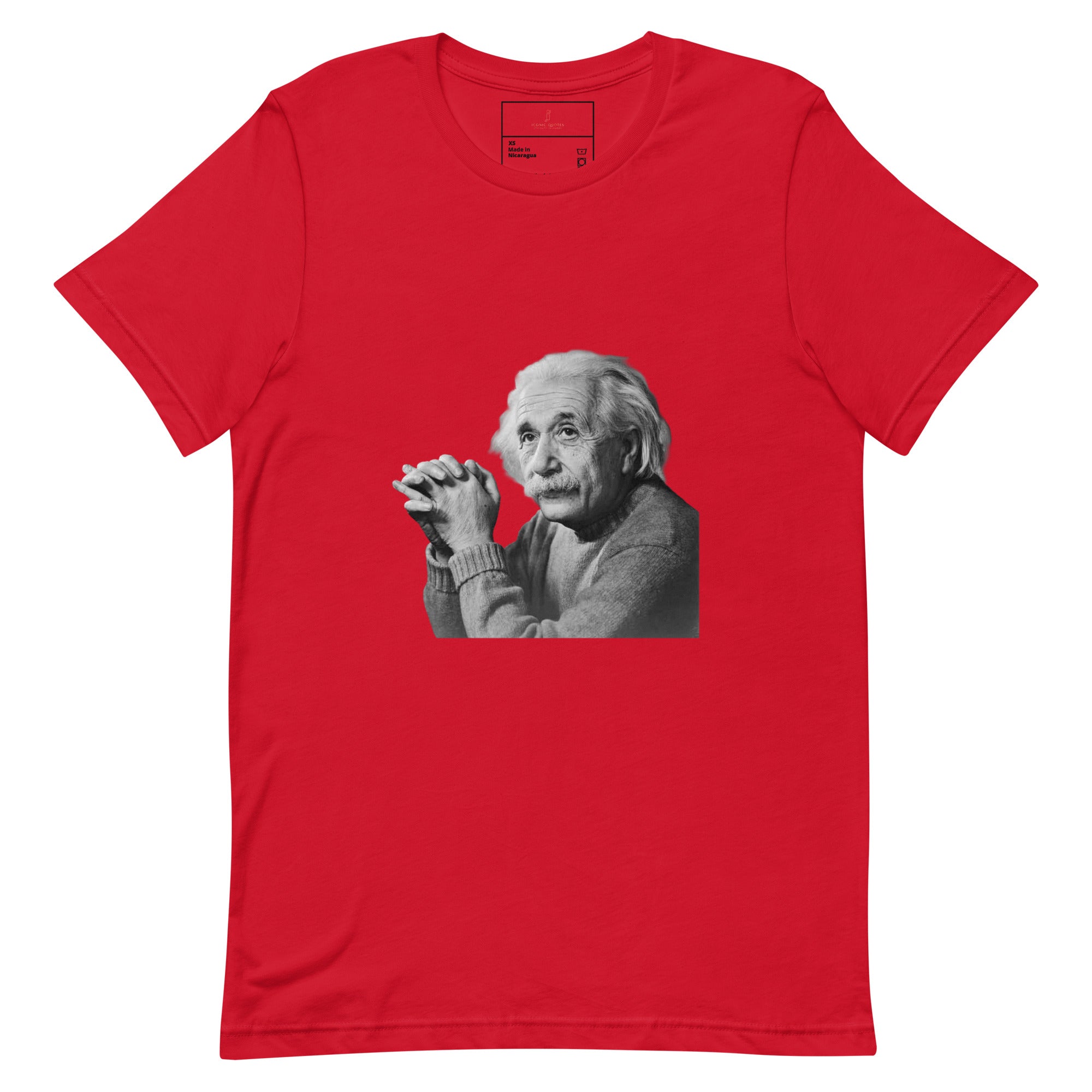 Einstein t-shirt - Iconic quotes