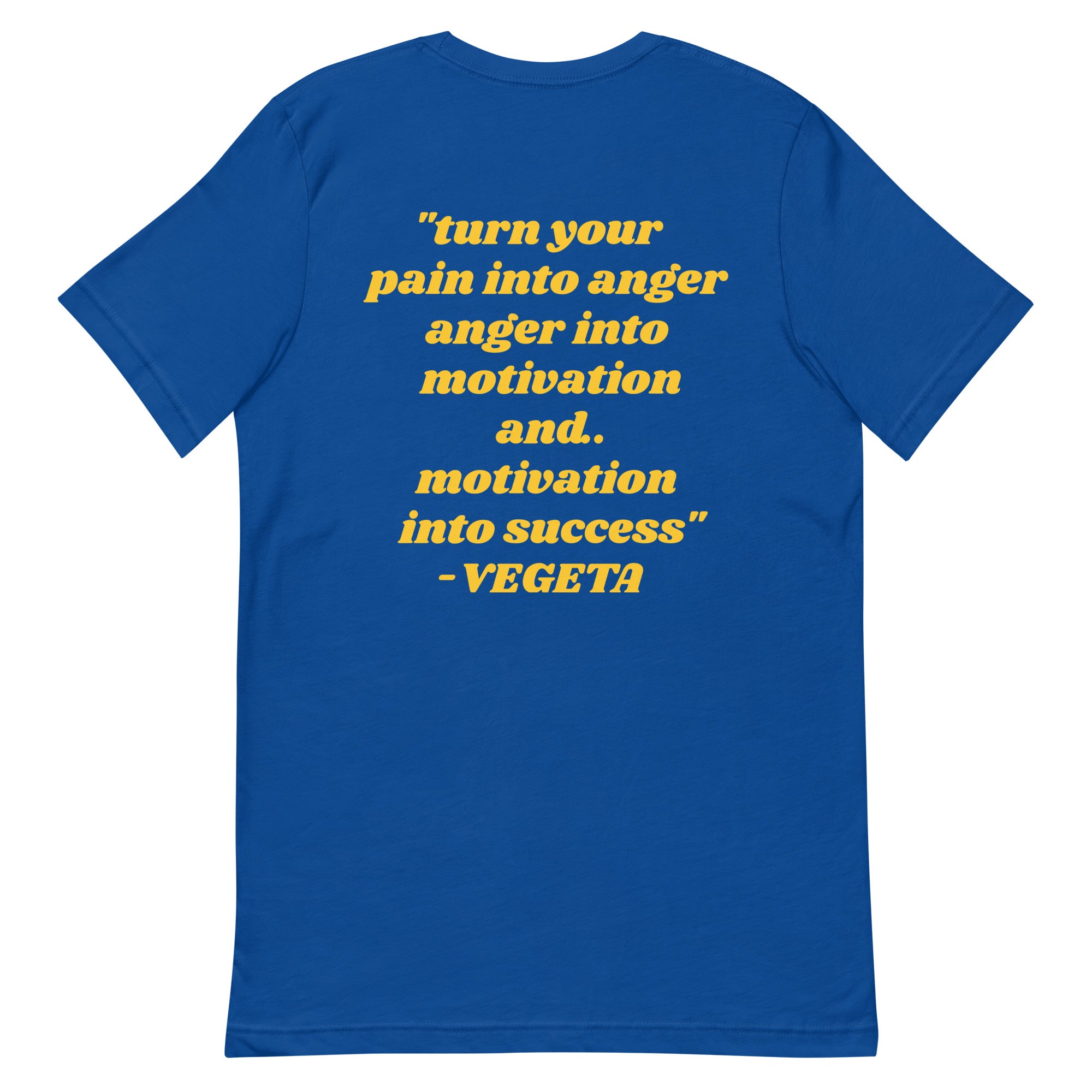 vegeta t-shirt - Iconic quotes