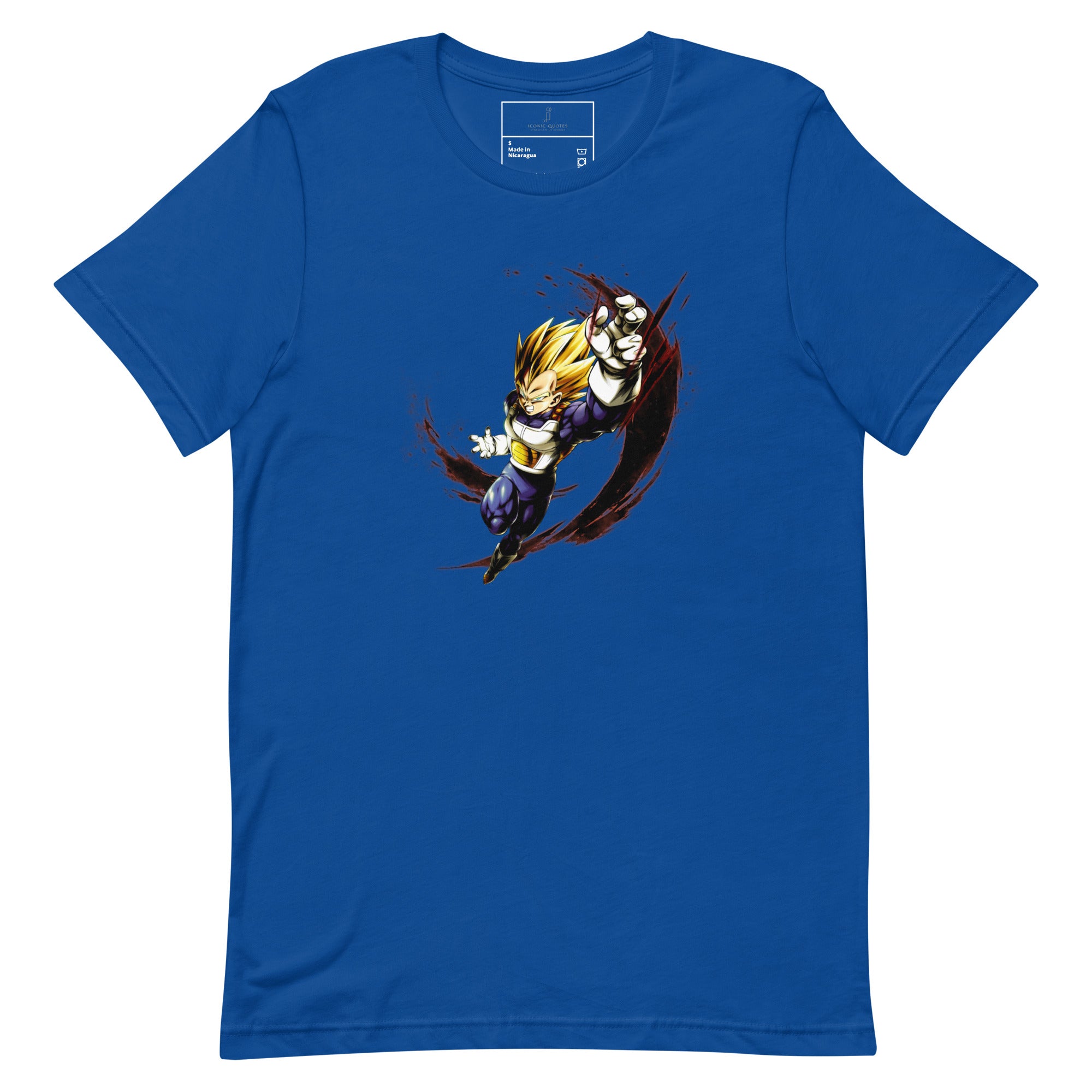 vegeta t-shirt - Iconic quotes