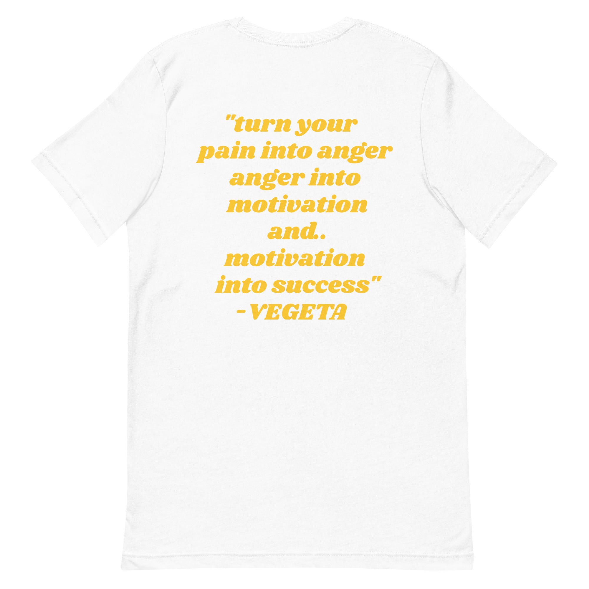 vegeta t-shirt - Iconic quotes