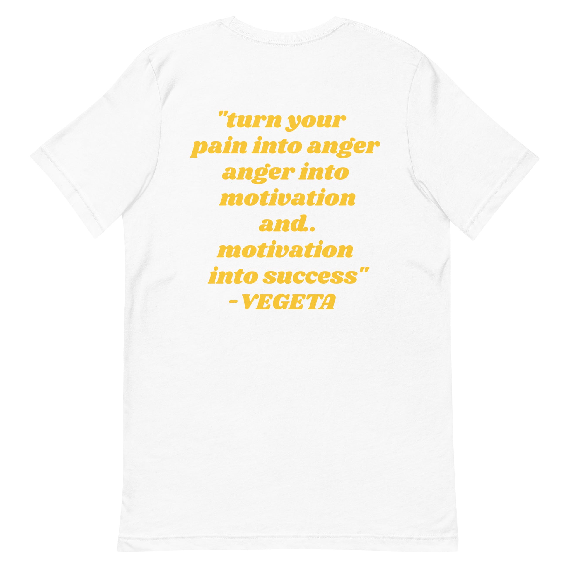 vegeta t-shirt - Iconic quotes