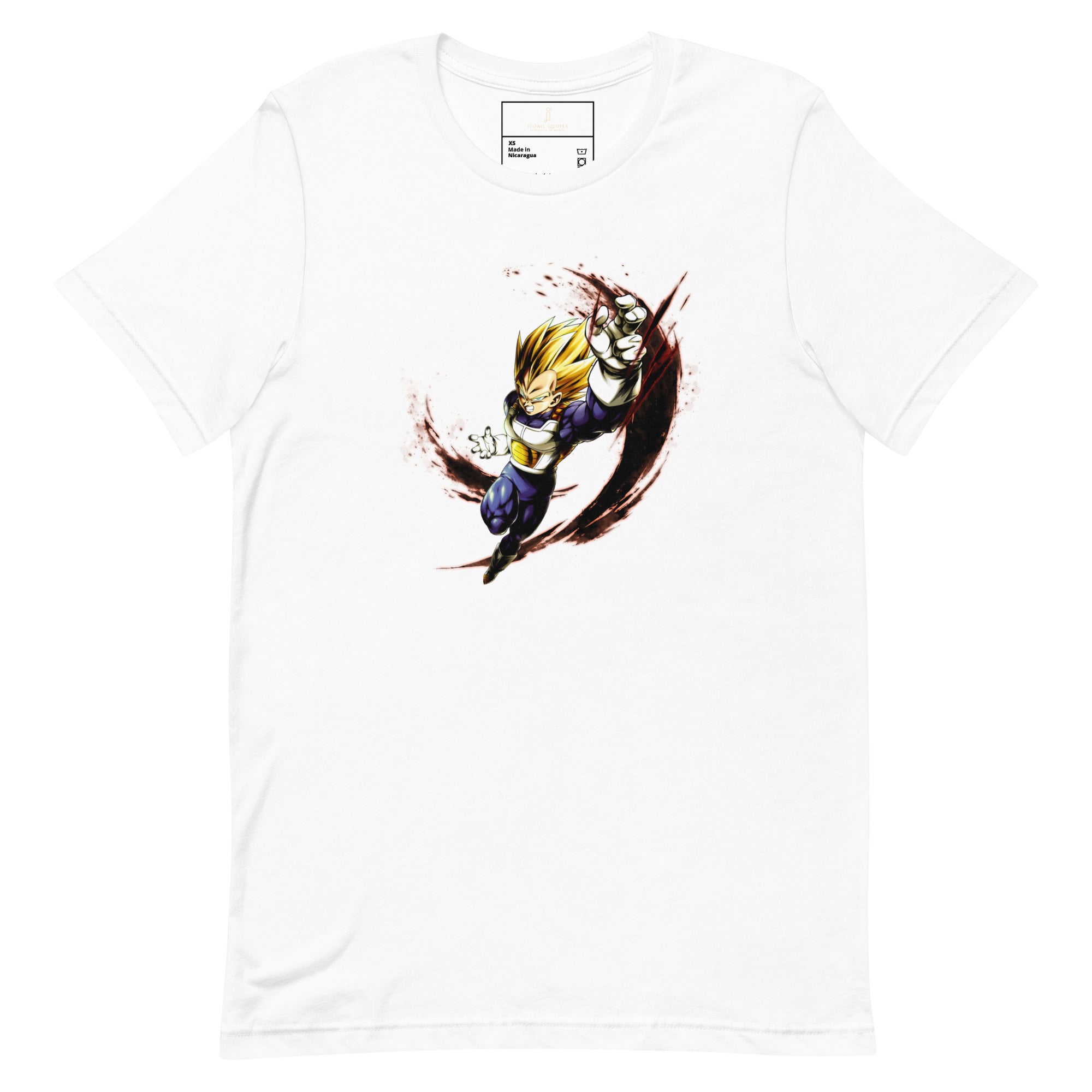 vegeta t-shirt - Iconic quotes